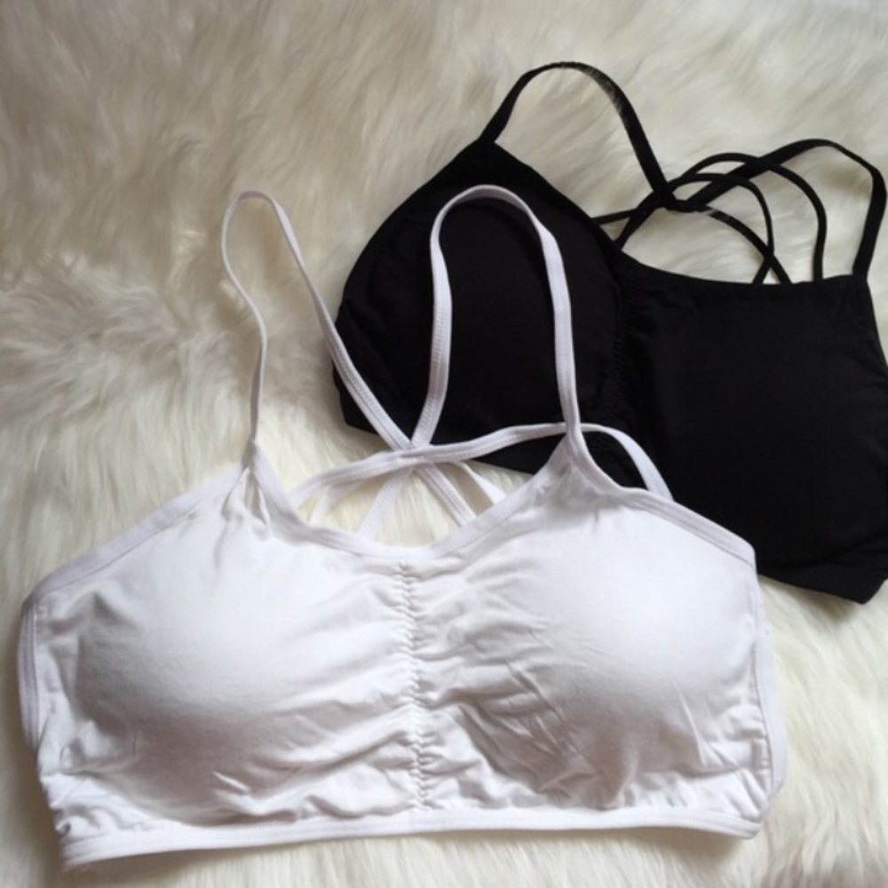 💕NWT💕Padded Strappy Sexy Stretchy Bralette OS - Picture 3 of 4